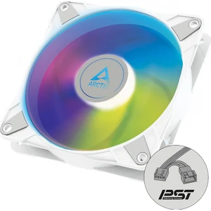 Arctıc P12 Pwm Pst A-Rgb 120MM 0-2200 Rpm 0db Yarı Pasif Yüksek Basınçlı Kasa Fanı - Beyaz (AR-ACFAN00254A)