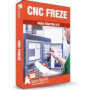 Cnc Freze Video Ders Eğitim Seti