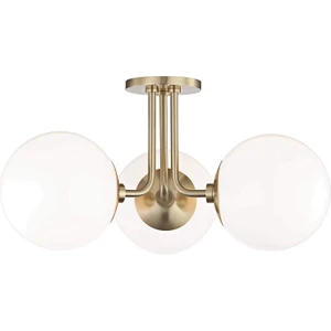 Üçlü Eskitme Marin Model Modern Glop Camlı Avize