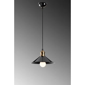 Tekli Siyah Retro Rustik Model Modern Metal Sarkıt Avize