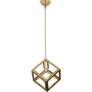 Rustik Retro Model Geometrik Sarkıt Metal Küp Avize