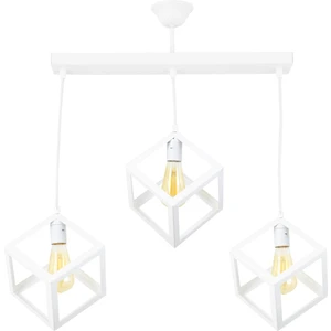 Rustik Retro Model Geometrik Sarkıt Metal Küp Avize