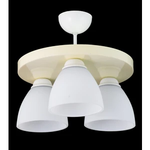 Tekli Yuvarlak Krem Spor Model Modern Avize