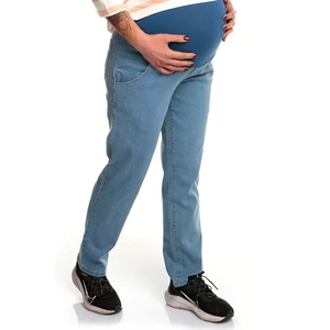 Hamile Denim Pantolon Düz Paça