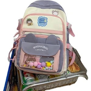 Secak Satess Büyük Kapasiteli Çok Bölmeli Sırt Çantası - Mor (Yurt Dışından)