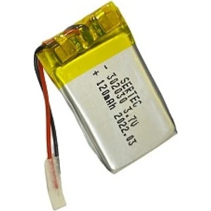 302030 3.7V 120 Mah Lityum Polimer Pil 1.5A (Drone Için Uygun Değildir)