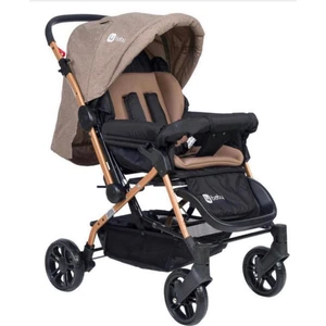 4 Baby Olympus Gold Çift Yönlü Bebek Arabası Kahverengi