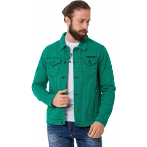 Cipo & Baxx CJ289 Yeşil Kot Ceket