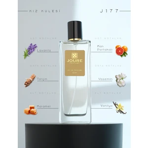 J177 - Karamel Vanilya Tatlı Pudralı Kokulu 50ML Dikkat Çekici ve Kalıcı Edp Kadın Parfüm