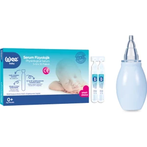 Wee Baby Burun Temizleme Seti - Mavi (2'li Set)