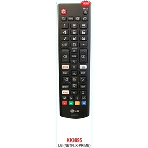 -Netflıx-Movıes Tuşlu Lcd-Led Tv Kumanda (AKB75675311HIK752K531) KK9895-19477