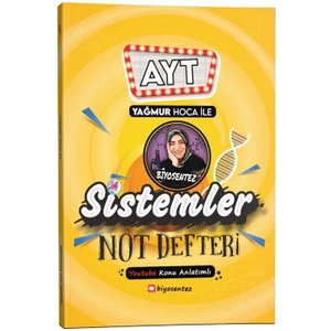 Kr Akademi Yayınları Ayt Biyosentez Sistemler Not Defteri Tamamı El Yazılı Yağmur Hoca
