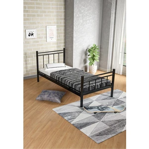 Ejder Metal Tek Kişilik Ferforje Metal Karyola- (Yataksız)