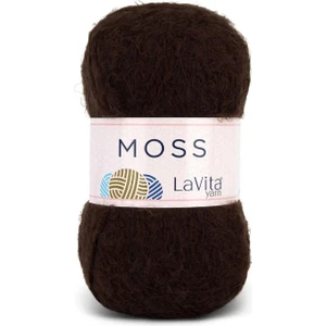 Moss 7235 Kahverengi El Örgü Ipi