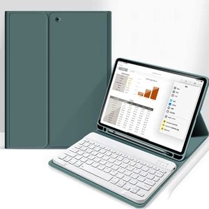 Apple iPad Pro 11INÇ M4 2024 Kılıf Kablosuz Klavyeli Kılıf Mobax A2836 A2837 A3006