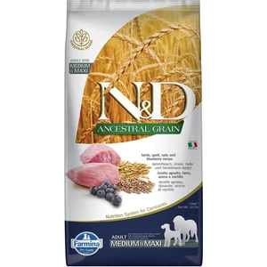 Nd Ancestral Graın Düşük Tahıllı 12KG Medium Maxi Adult Kuzu Etli Yaban Mersini Köpek Maması