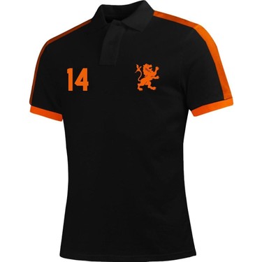 Offside Clothes Oranje Hollanda Retro Polo