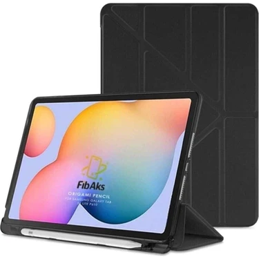 Fibaks Apple iPad 10. Nesil 10.9 2022 Kılıf Tri Folding Standlı Kalemlikli Kalem Bölmeli 3