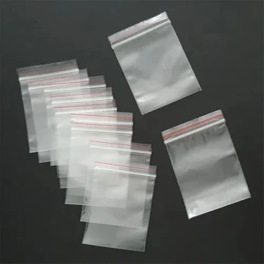 Kalbi Ticaret Kilitli Torba 5x5 cm 100'LÜ Kilitli Naylon Poşet Şeffaf