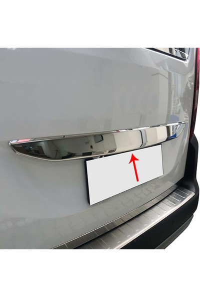 Arabamsekil Peugeot Partner Krom Bagaj Çıtası 2019-