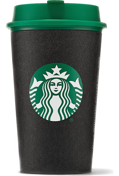 Starbucks® Geri Dönüştürülmüş Yeniden Kullanılabilir Bardak - Siyah - 355 ml - 11140848