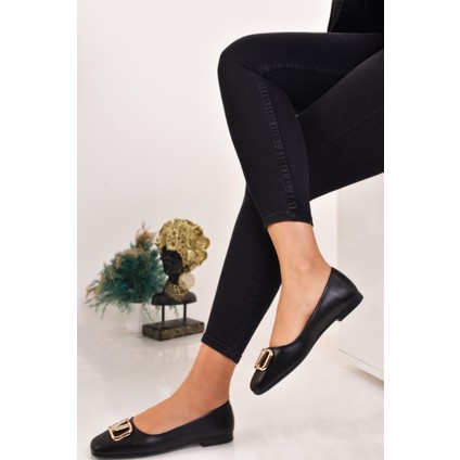 Kadın Günlük Rahat Esnek Taban Tokalı Babet modelleri