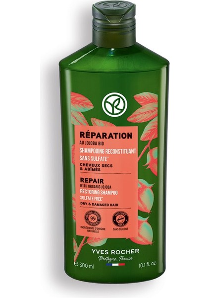 Yves Rocher Yıpranmış Saçlar Için Onarıcı Şampuan 300 ml