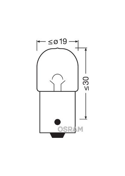 5007 R5W 67 Park Ampul 12V 5W 10 Adet