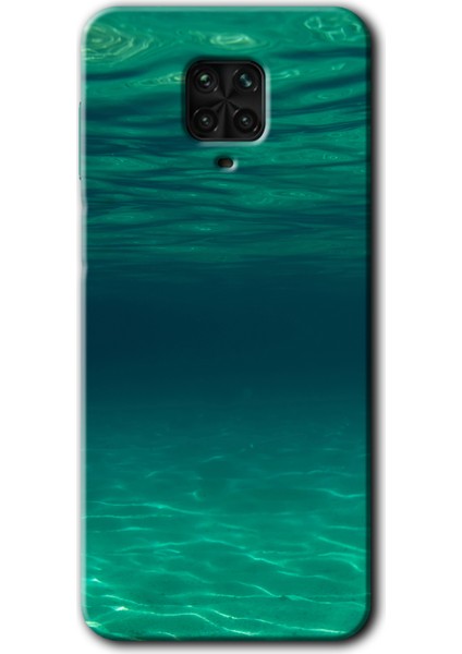 Xiaomi Redmi Note 9s Kılıf Baskılı Arka Kapak - Derin Deniz +Tam Ekran Koruyucu