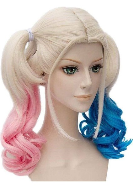 Degrade Peruk Kıvırcık Saç Giyim Cosplay Kadın Saç Cosplay (Yurt Dışından) modelleri