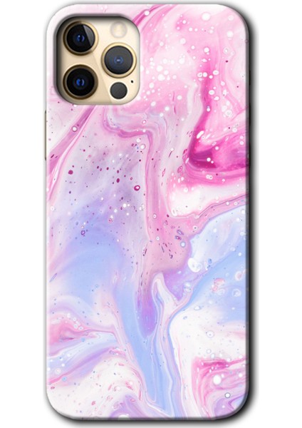 iPhone 11 Pro Kılıf Baskılı Kapak - Kabarmış Leke + 5d Tam Kaplayan Cam