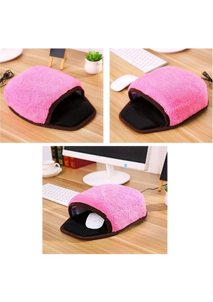 USB Isıtmalı Mouse Pad Mousepad Mat Oyun El Isıtıcı ile Bileklik Sıcak Kış Mouse Mat USB Bağlantı Noktası Fdh (Yurt Dışından)