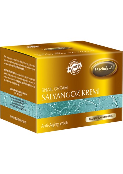 Salyangoz Kremi (Antı-Agıng ETKİLİ)(100 Ml)