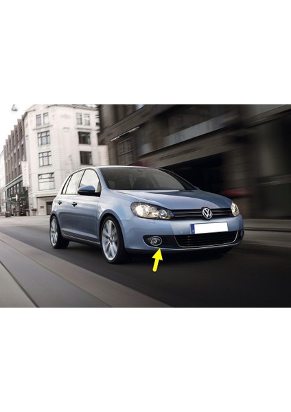 Vw Golf 6 2009-2012 Sağ Sis Farı Çerçevesi Kromlu 5K0853666 fiyatları