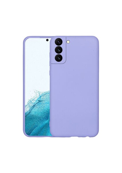 Galaxy S22 Kılıf Kamera Korumalı Içi Kadife Lansman Silikon Kapak