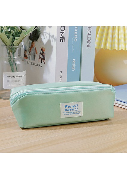Pu Deri Kalem Kutusu - Yeşil (Yurt Dışından)