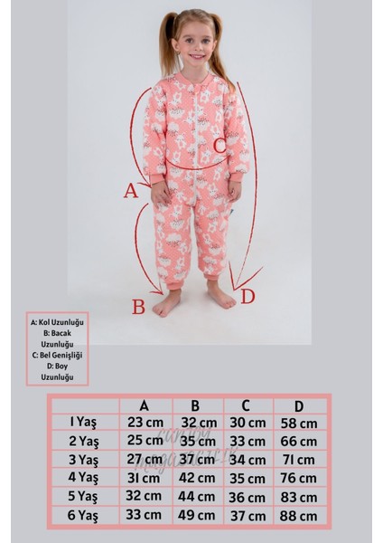 Kız Erkek Çocuk Kalın Elyaf Dolgulu 2.5 Tog Desenli Uyku Tulumu fırsatları