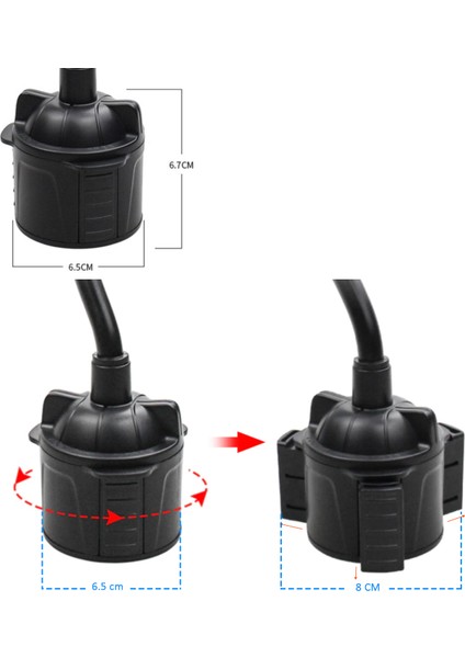Flexgrip Cup Araç Içi Bardaklık Telefon Tutucu Sunix Hld-09 fiyatları