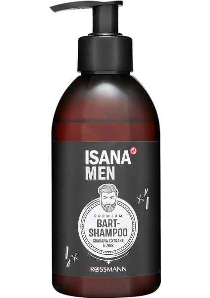 Men Sakal Bakım Şampuanı Premium Tüm Ciltler Için 250 ml