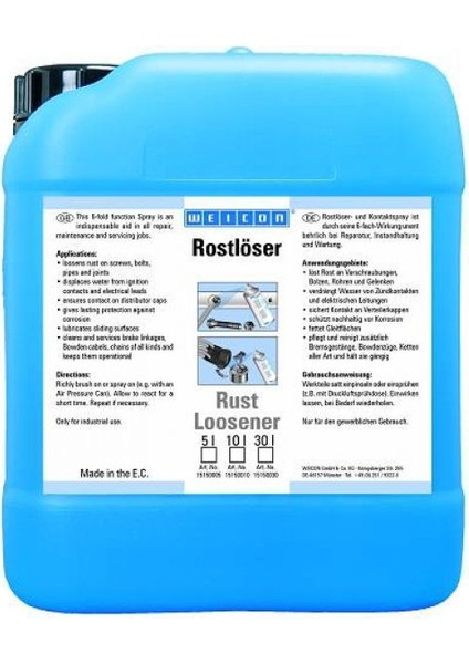 Pas Çözücü Sıvı - 5 Litre