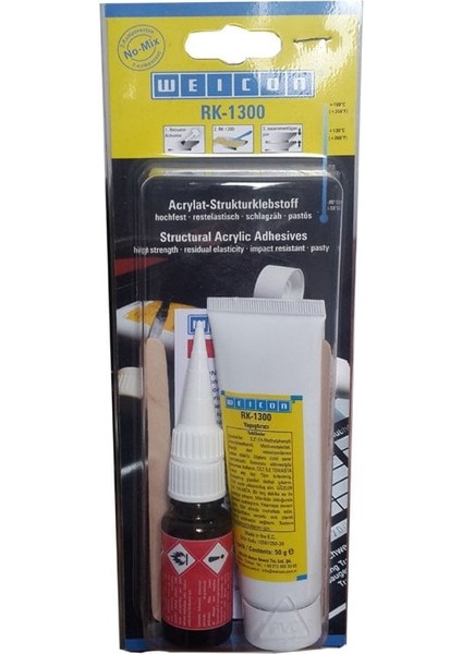 Rk 1300 - Cam, Metal Süper Yapıştırıcı Macunsu 60 gr