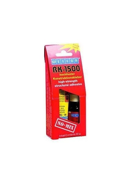 Rk 1500 - Cam, Metal Süper Yapıştırıcı Sıvı 310 gr