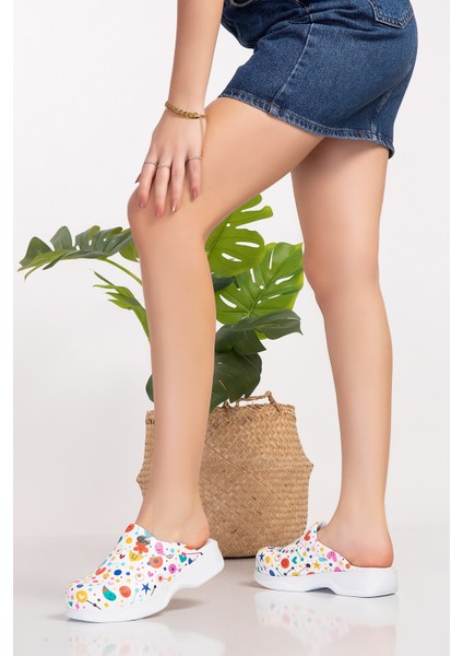 Mutluluk Desenli Klasik Bayan Ortopedik Sabo Terlik 101/201 Kalp modelleri