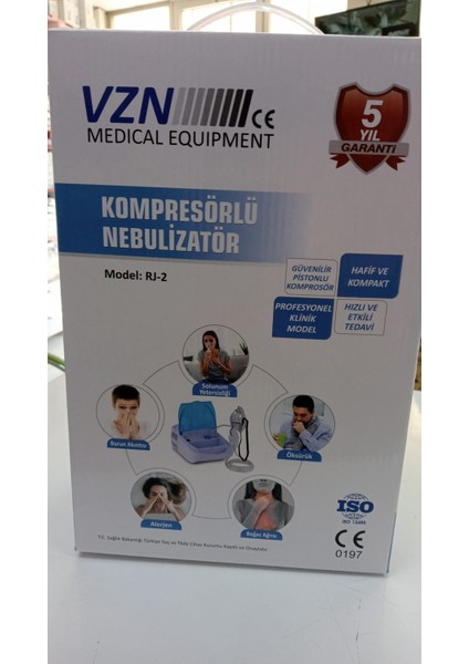 Kompresörlü Nebulizatör