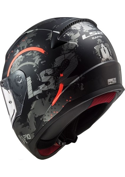 Rapıd Cırcle Mat Tıtanıum Turuncu Kask modelleri