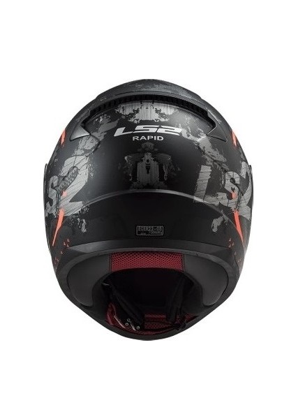 Rapıd Cırcle Mat Tıtanıum Turuncu Kask fırsatları