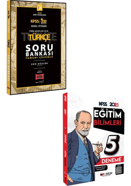 KPSS Türkçe Soru Bankası+Panem Eğitim 5 Deneme