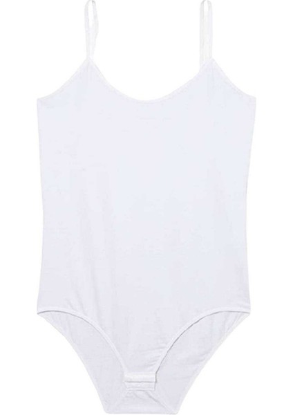 İp Askılı Kadın Çıtçıtlı Body Beyaz fiyatları