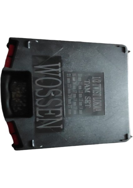 Snc Wossen 1/2" Twist Lokma Seti Tam 15 Parça Yerli modelleri