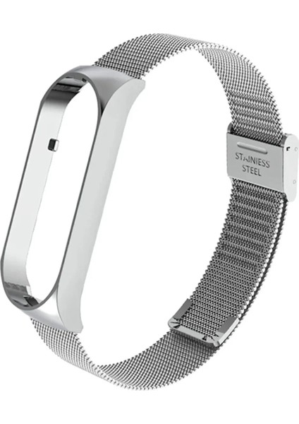 Xiaomi Mi Band 3/4/5/6 Uyumlu Metal Hasır Kordon Kayış Şık Tasarım fiyatları
